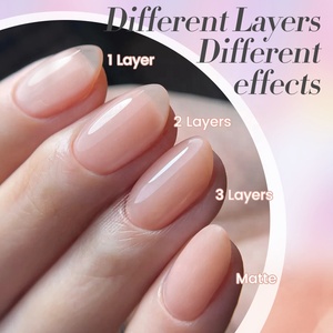 BORN PRETTY PRO Esmalte de Uñas Sheer Nude de Secado al Aire Pintura Macaron Pastel Jelly Translúcido Laca de Uñas Vegana de Marca Privada - Product Image 6