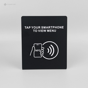 Support NFC personnalisé YTS avec code QR et puces NFC 215 216 - Product Image 3