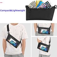Sac à bandoulière étanche en TPU pour le travail ou les cafés, idéal pour ranger ordinateurs portables, chargeurs et carnets