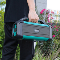NOUVEAU Cool Tool 20V Lithium Power TWS Enceinte portable sans fil à double appairage avec entrée USB/AUX pour voiture, hôtel, utilisation en extérieur