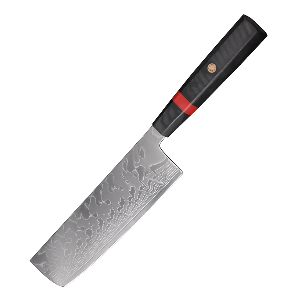 Super Quality Premium VG-10 Damascus 7 Inch Vegetable Knife Japanese Nakiri Knife