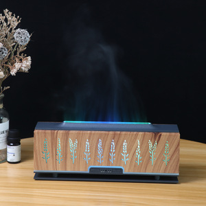 Best Selling Flame Effect Ultrasonic Aromatherapy <b>Diffuser</b> with 7 Color LED Remote Control Essential <b>Oil</b> Humidifier - Product Image 3