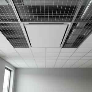 Plaque d'accès au plafond en cloison sèche 16 x 16 pouces, porte à charnières en acier, installation facile, composants de grille de plafond - Product Image 2