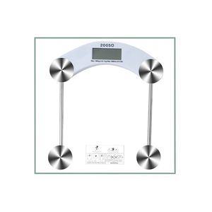 Fabrikverkauf: Digitale Personenwaage, 180 kg/396 lb, Smarte runde Waage als Geschenk, Haushaltswaage - Product Image 5