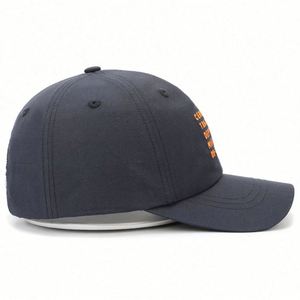 Fashion Type 6 Panel Unisex Unstructured Polyester Embroidered Adjustable Quick Dry Sports Baseball <b>Hat</b> - Product Image 5