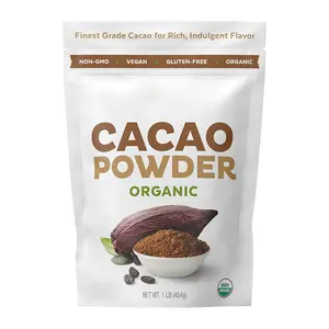 Integratore per la salute vegano del Madagascar all'ingrosso biologico Premium 100% puro Cacao crudo naturale/Cacao in polvere per la cottura