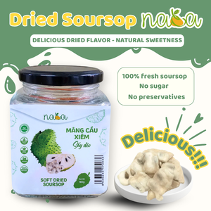 Processus AD entièrement naturel Tranches de corossol séchées douces et caoutchouteuses Goût sucré pour l'achat en gros Fabriqué au Vietnam - Product Image 2