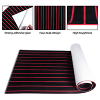 Revêtement de pont de bateau synthétique en teck écologique anti-UV imperméable moderne XYF Marine, vinyle extérieur, faux pont de bateau, feuille de matériau EVA