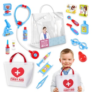 Giocattoli medici per bambini set da gioco per attrezzi da <span class=keywords><strong>dottore</strong></span> finta <span class=keywords><strong>borsa</strong></span> da trasporto per giochi da <span class=keywords><strong>dottore</strong></span> - Product Image 2