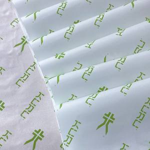 Envoltura de papel de algodón de lujo multifuncional personalizable, ropa recubierta de pulpa de madera pura, embalaje de tamaño personalizado, regalos con impresión de logotipo - Product Image 1