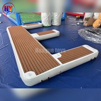 Plateforme Flottante Gonflable 4x2m Antidérapante pour l'Accostage de Bateaux et Jet-skis - Vente en Gros Usine