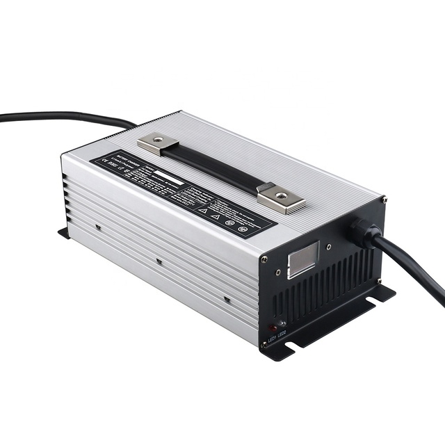 24V Electric Car Lead Acid Battery Charger 24v 50a Use CC CV Floating Charging Mode