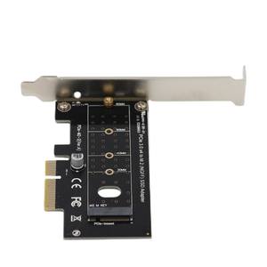 Kartu adaptor <span class=keywords><strong>M</strong></span>.<span class=keywords><strong>2</strong></span> SSD (NGFF)-1 x PCIe (NVMe) <span class=keywords><strong>M</strong></span>.<span class=keywords><strong>2</strong></span>, 1 x SATA III <span class=keywords><strong>M</strong></span>.<span class=keywords><strong>2</strong></span> - PCIe 3.0 - Product Image 3