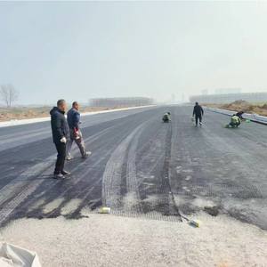 Géogrilles biaxiales en polyester et fibre de verre pour murs de soutènement, allées et construction routière - Prix - Product Image 4