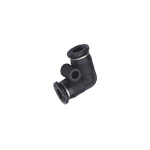 Xingyi Technology Pneumatic <b>Quick</b> <b>Connector</b> Pv4/6-C L-Type Elbow Two-Way Air Hose <b>Connector</b> Plastic Copper Body - Product Image 1