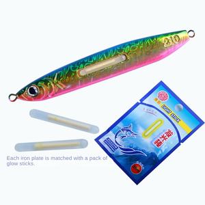 Canne électroluminescente de pêche en <span class=keywords><strong>bateau</strong></span> en haute mer Night Ranger avec plaque de fer à naufrage rapide Luya Bait South Oil pour les espèces cibles de bar - Product Image 3