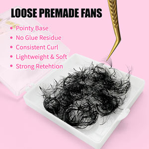 Наборы готовых объемных ресниц Abonnie Cashmere: ручная работа, свободные, длинные, с заостренным основанием, 8D, 10D, 12D, 14D, 16D, 18D, 20D, для быстрого наращивания - Product Image 2