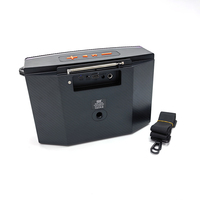 Altavoz BT inalámbrico portátil con Subwoofer, altavoz BT con Radio FM/TF/USB, Supergraves estéreo activo, altavoz de Karaoke de tela