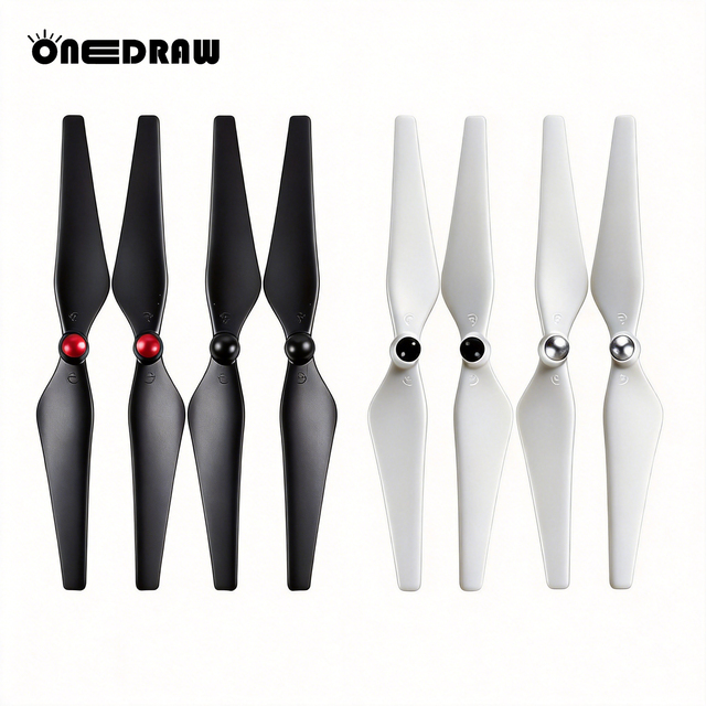 9450 Composite Propellers Compatible for Phantom 2 3 Self-tightening Blade Low Noise Aerial Photography Parts Wholesale