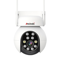 5MP HD Wireless Camera with Light Alarm Two Way Audio Smart Wifi PTZ Security Camera Human Detection Support P2P