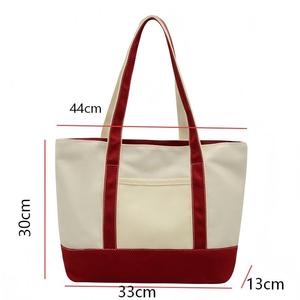 Bolsa Tote de Lona Personalizada, Novo Estilo, Adequada para Uso Manual e Transversal, Grande Capacidade - Product Image 2