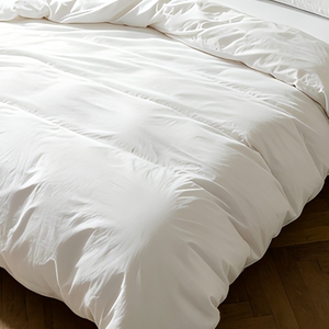Housse de <span class=keywords><strong>couette</strong></span> White Inn Homestay 100% coton satiné haute densité qualité hôtelière Vente en gros - Product Image 2