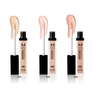 Maquillaje líquido, práctica cobertura completa, <span class=keywords><strong>ojeras</strong></span>, imperfecciones, 3 colores, <span class=keywords><strong>corrector</strong></span> <span class=keywords><strong>de</strong></span> <span class=keywords><strong>contorno</strong></span> facial <span class=keywords><strong>de</strong></span> piel oscura - Product Image 1