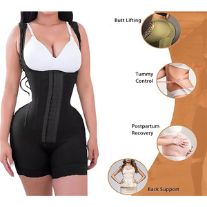 Nuevo Body Reductor de Alta Compresión Tallas Grandes, Sexy y Delgado, con Control de Abdomen y Botones de Tres Filas, Moldeador de Cuerpo Completo - Product Image 3