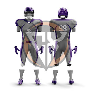 Uniforme de football américain de haute qualité, conçu sur mesure, léger, confortable, vêtements de sport pour hommes, uniforme de football américain - Product Image 1