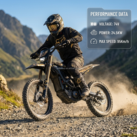 Ultra Bee Sur Ron Black Edition 74V 60Ah 24,5kW Elektrisches Dirt Bike Schnelles Sutton Bee Elektro-Straßenmotorrad auf Lager