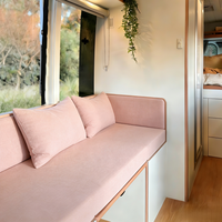Matelas de remplacement en mousse à mémoire de forme découpé sur mesure pour voiture, camping-car, canapé, caravane, fourgonnette, imperméable, durable, léger et confortable