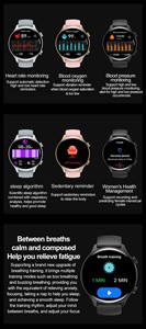 Montre connectée pour femme Wedtserha HK75, dernière mode, moniteur de santé, appels Bluetooth, fonctions sportives, intégration Fitcloudpro pour <span class=keywords><strong>Amazon</strong></span> Hot - Product Image 4