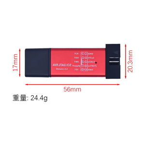 RNSbot-Emulador de descarga USB AVR JTAG ICE, descargador de línea de descarga, carcasa metálica - Product Image 5