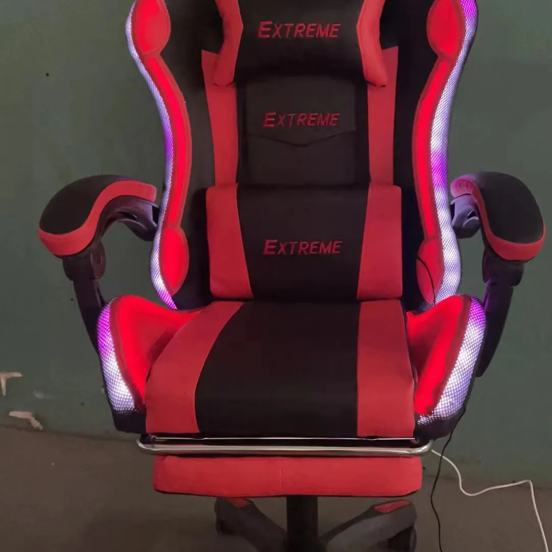 الكمبيوتر سباق الكمبيوتر مستلق الجلود Silla Gamer دروبشيبينغ RGBGaming