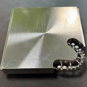 Trung Quốc nhà máy TC4 <span class=keywords><strong>GR5</strong></span> 10 12 14 16 18 20 22 25 mét cấy ghép nha khoa abutments CAD cam phay vuông hợp kim Titan tấm khối đĩa - Product Image 1