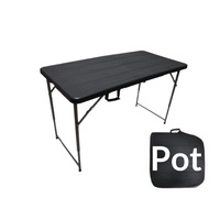 Table pliante simple en métal, portable, réglable en hauteur, pour usage domestique, stand et vente de rue
