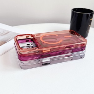Étui de protection antichoc en PC haute transparence B533 pour iPhone 17 18 Pro Max, protection contre les chutes, étui magnétique pour téléphone - Product Image 4
