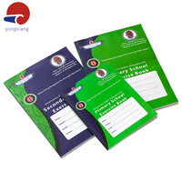 Chine A5 A4 couverture souple Journal cahier couleur cahier d'exercices imprimé sur carton papier Offset impression personnalisée fabricant