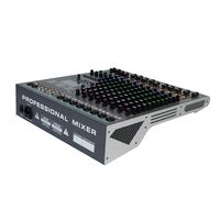MX10 Professional 10-Ch DJ Mixer 99 Efek DSP Konsol Audio USB Papan Suara untuk Rekaman Studio Streaming Siaran Langsung