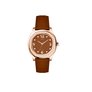 Montre analogique à quartz élégante au quotidien, mouvement Seiko, résistante à l'eau, boîtier en alliage tendance, cadran en verre - Product Image 4