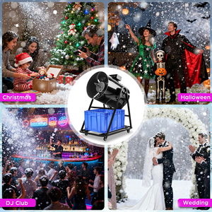 Machine <span class=keywords><strong>à</strong></span> <span class=keywords><strong>neige</strong></span> électrique Payton 3000W, construction en polyéthylène et métal, AC 110-220V, commande manuelle, garantie 1 an, <span class=keywords><strong>extérieur</strong></span> - Product Image 6