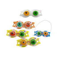 Forme de lunettes Saveur fruitée Gummy Crazy Eyes Ball Gummy Jelly