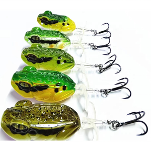 <span class=keywords><strong>Leurre</strong></span> <span class=keywords><strong>de</strong></span> <span class=keywords><strong>surface</strong></span> artificiel Hilure 80mm 15g ABS Topwater Hard Frog Whopper Plopper pour la pêche au poisson-chat, au brème, en rivière et en lac - Product Image 6