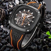 Montre mécanique squelette de luxe pour homme, mouvement automatique, logo personnalisé, originale