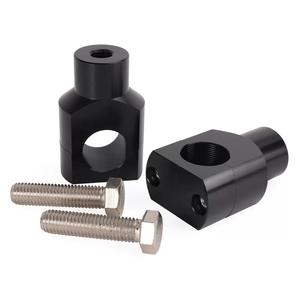 Collier de fixation de guidon 25 mm en alliage d'aluminium pour moto, accessoire de modification pour système de rehaussement de la carrosserie, vente chaude - Product Image 2