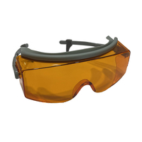 Lunettes de sécurité anti-lumière bleue et violette 190-490 nm, protection contre les lampes UVC, protection des yeux pour la stomatologie, durcissement
