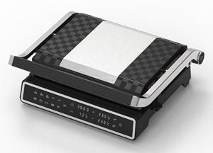 Gril à <span class=keywords><strong>panini</strong></span> fixe LCD numérique le moins <span class=keywords><strong>cher</strong></span> très bon marché 180 degrés 4 tranches presse Contact <span class=keywords><strong>Grill</strong></span> - Product Image 5