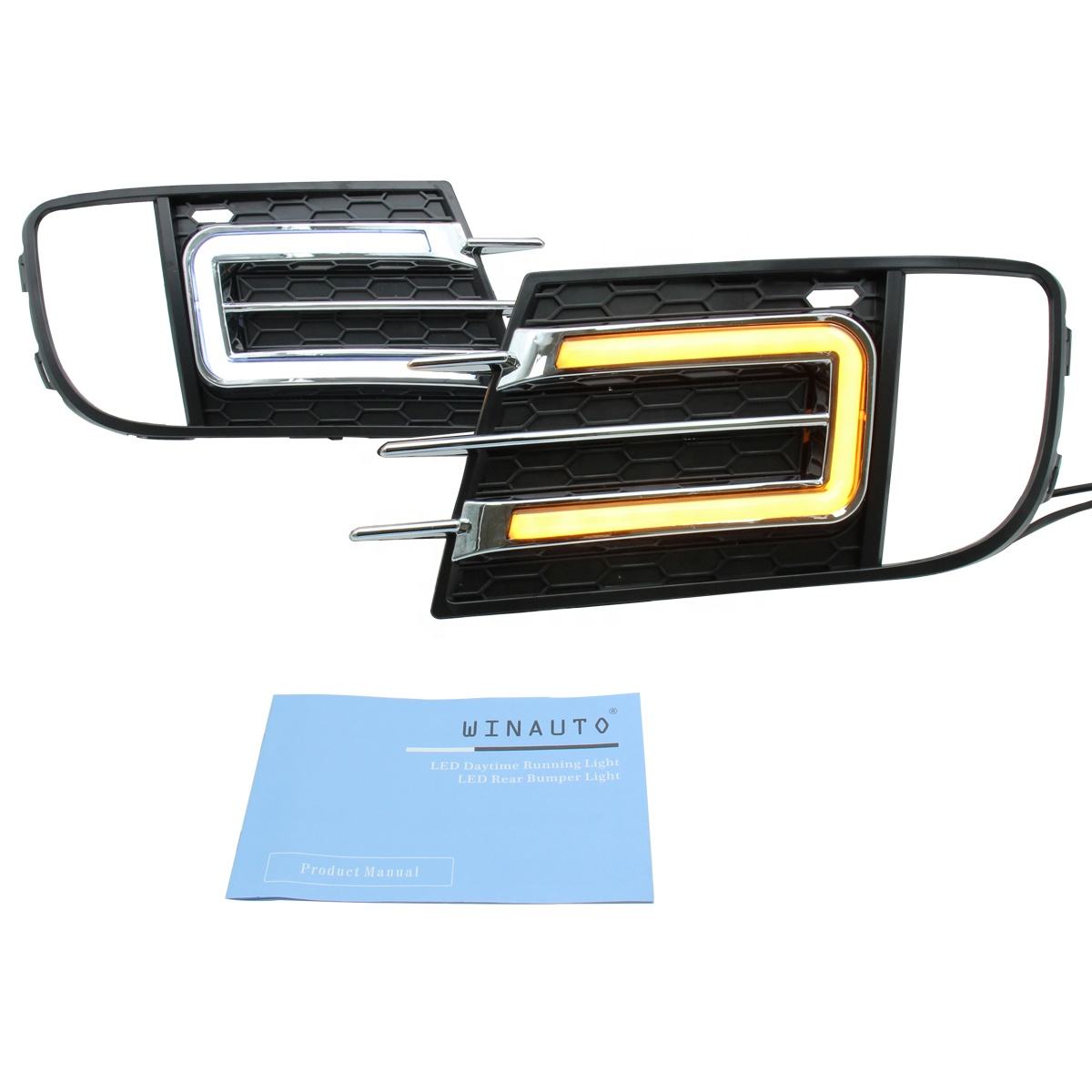 White + yellow light