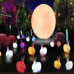 Nueva luz LED con forma de conejo de alta calidad IP65, luz LED con diseño de conejo para festivales y decoración exterior. - Product Image 2