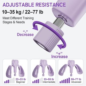 VANTUR - Ejercitador de Tonificación Interna para Cadera y Músculos del Suelo Pélvico, Multifuncional, Portátil, Antideslizante y Ajustable - Product Image 4